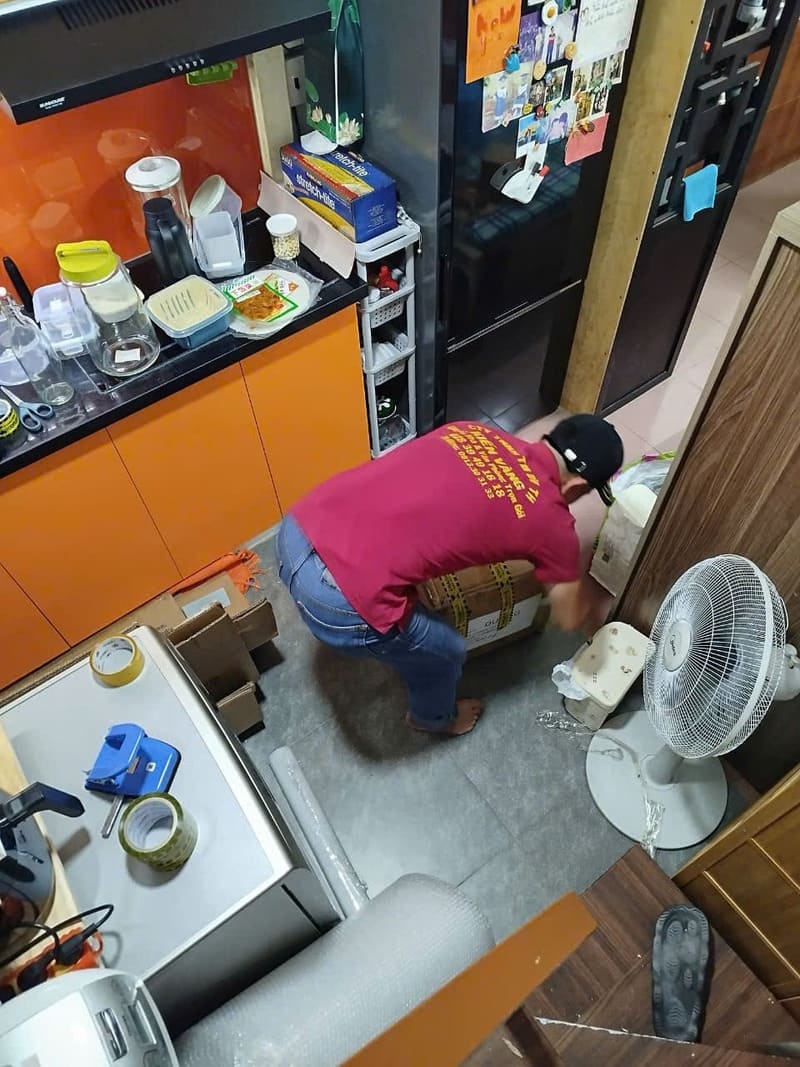 Dịch vụ vận chuyển nhà nhanh chóng là thế mạnh của Kiến Vàng